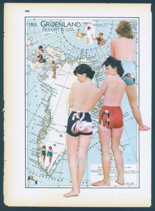 World Collage Atlas - The Perks of Climate Change