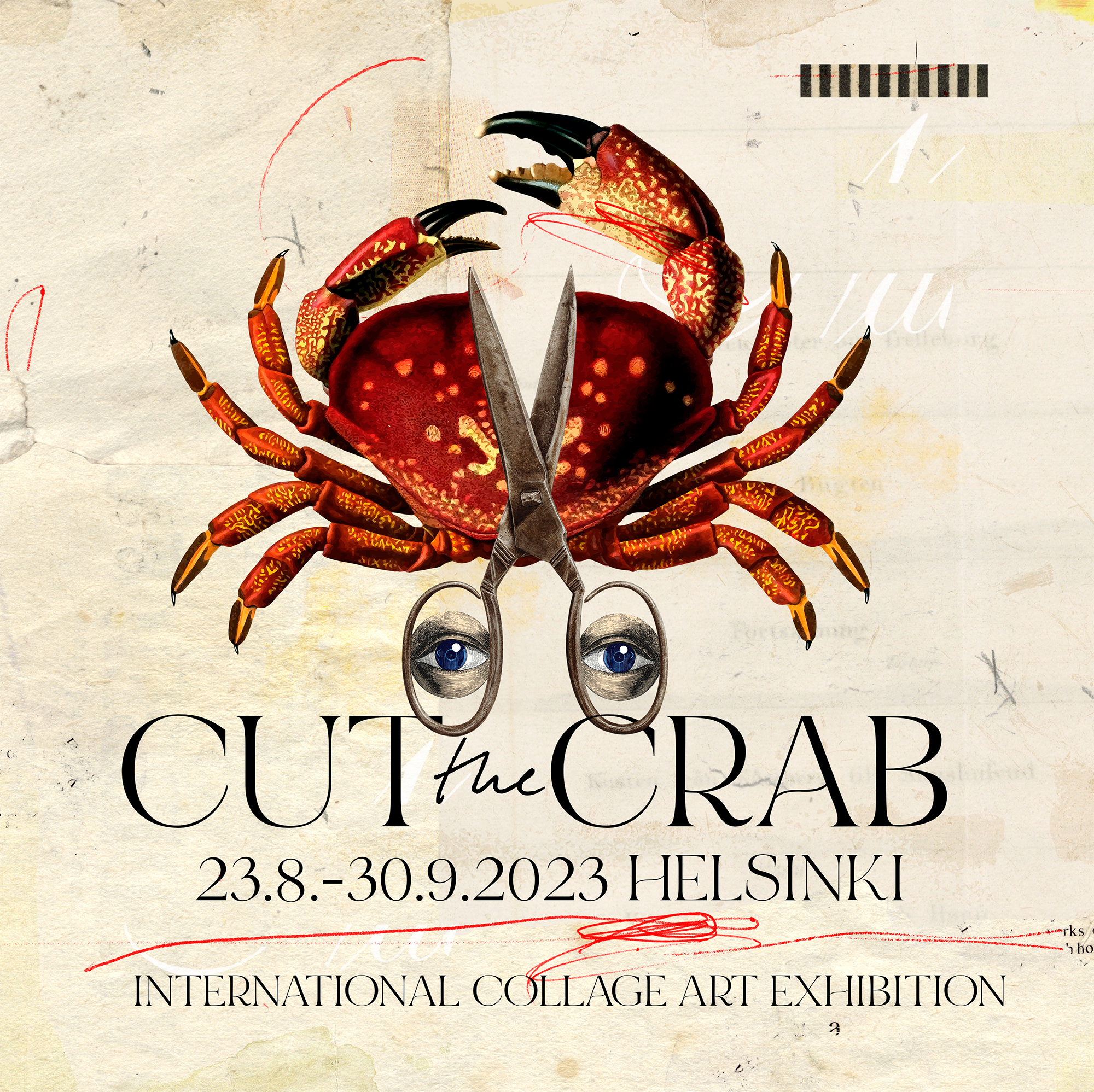 Cut the Crab International Collage Art Exhibibition